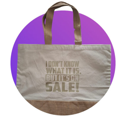 Tas "I don't know what it is. But it's on SALE!"